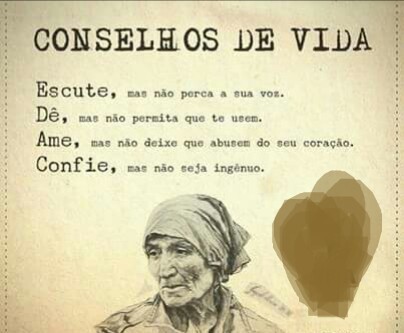 Conselhos de vida… - Renascer aos 40