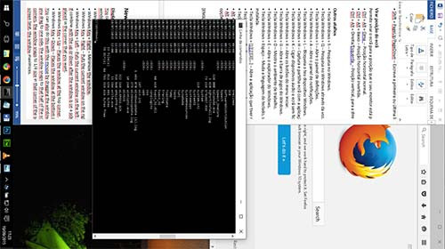 Novo no Windows10: Virar posição do ecrã