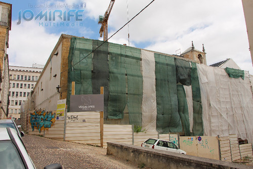 Obras do Colégio da Santíssima Trindade da Universidade de Coimbra que será a Casa da Jurisprudência da Faculdade de Direito da Universidade de Coimbra