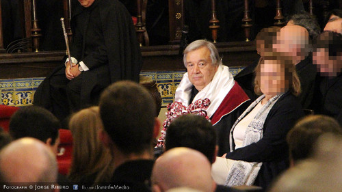 Doutoramento Honoris Causa de António Guterres pela Universidade de Coimbra a 22 de maio de 2016