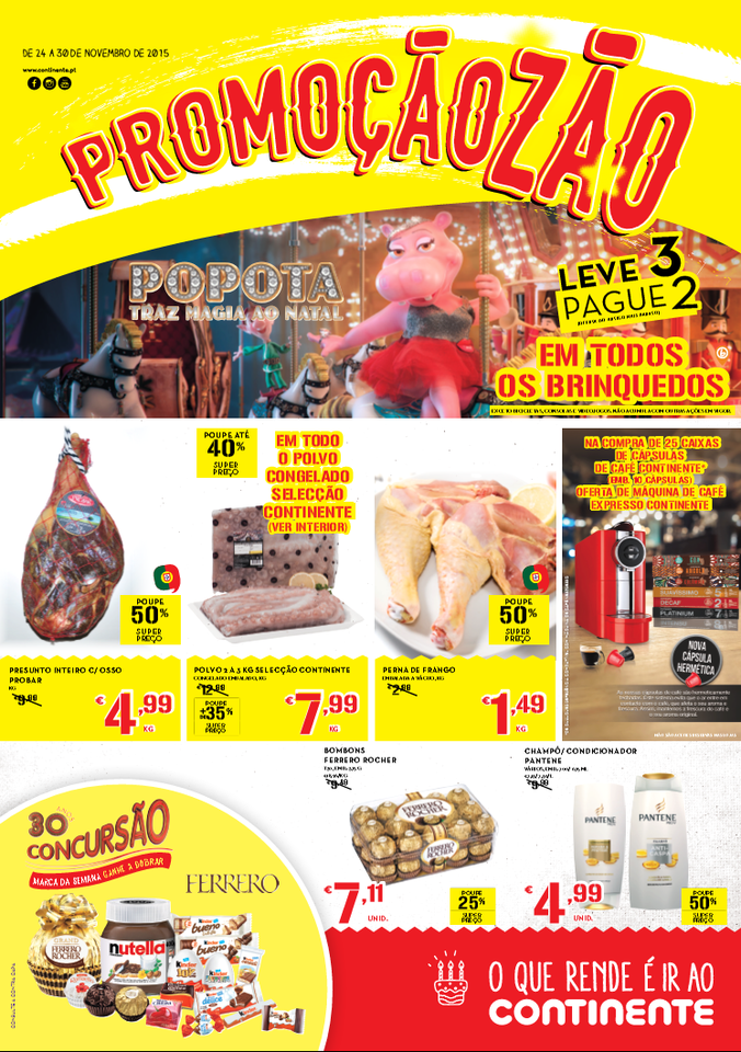 Antevisão folheto Continente 