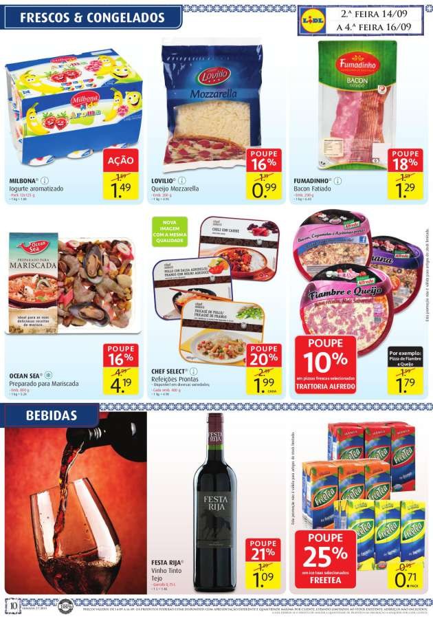 Antevisão folheto Promoções Lidl