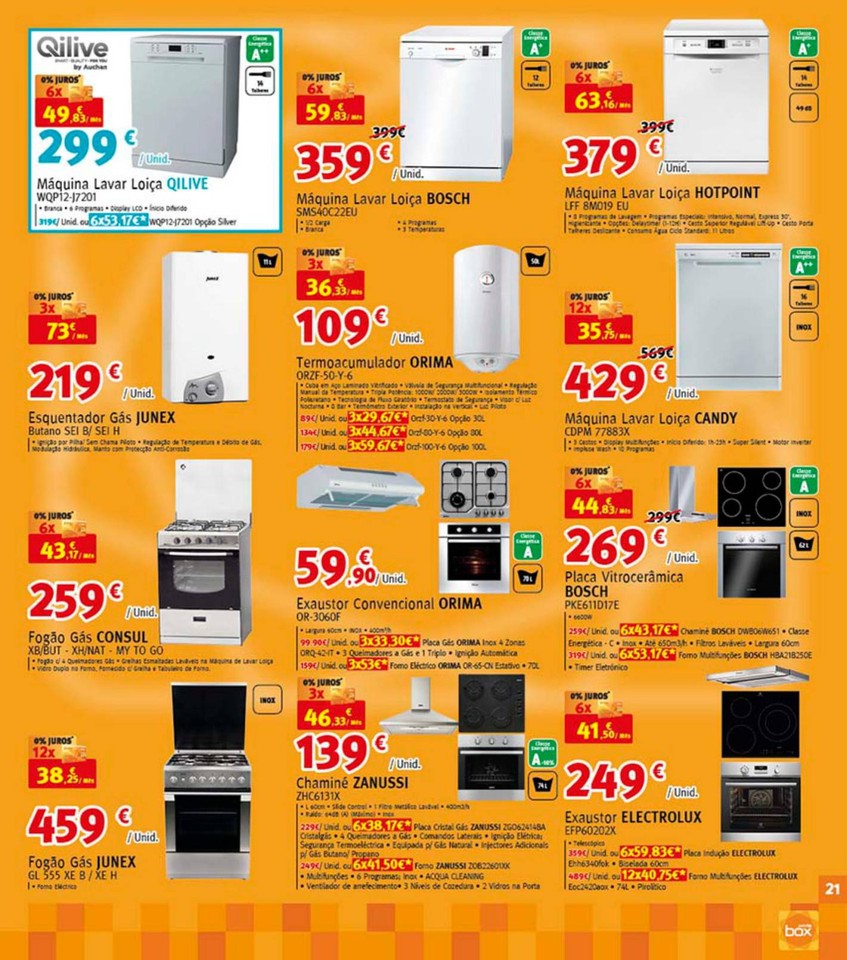 Novo folheto Jumbo Box 