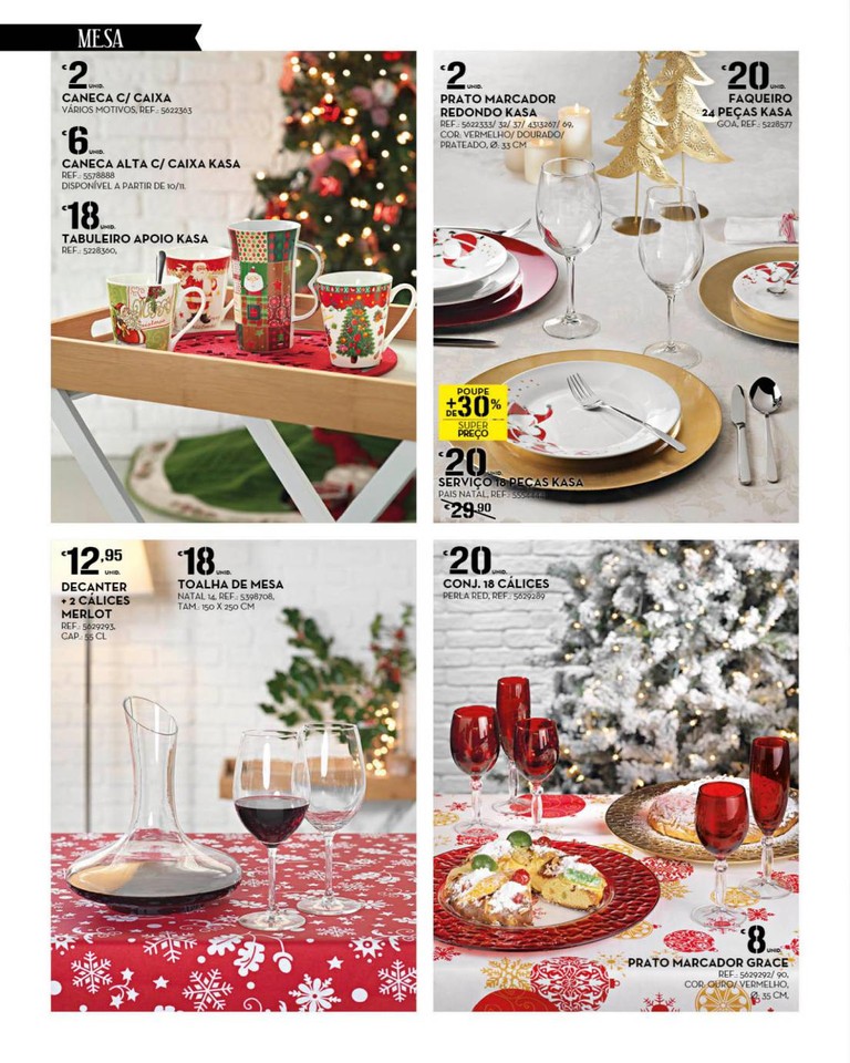 Antevisão folheto Continente especial Natal