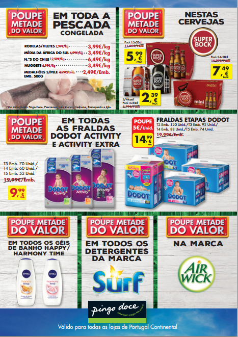 Antevisão folheto Pingo Doce Este Fim de Semana