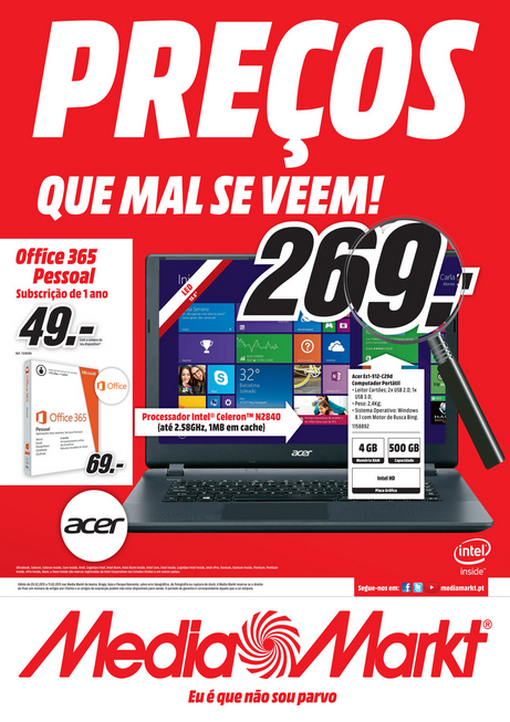 Novo folheto Media Markt 