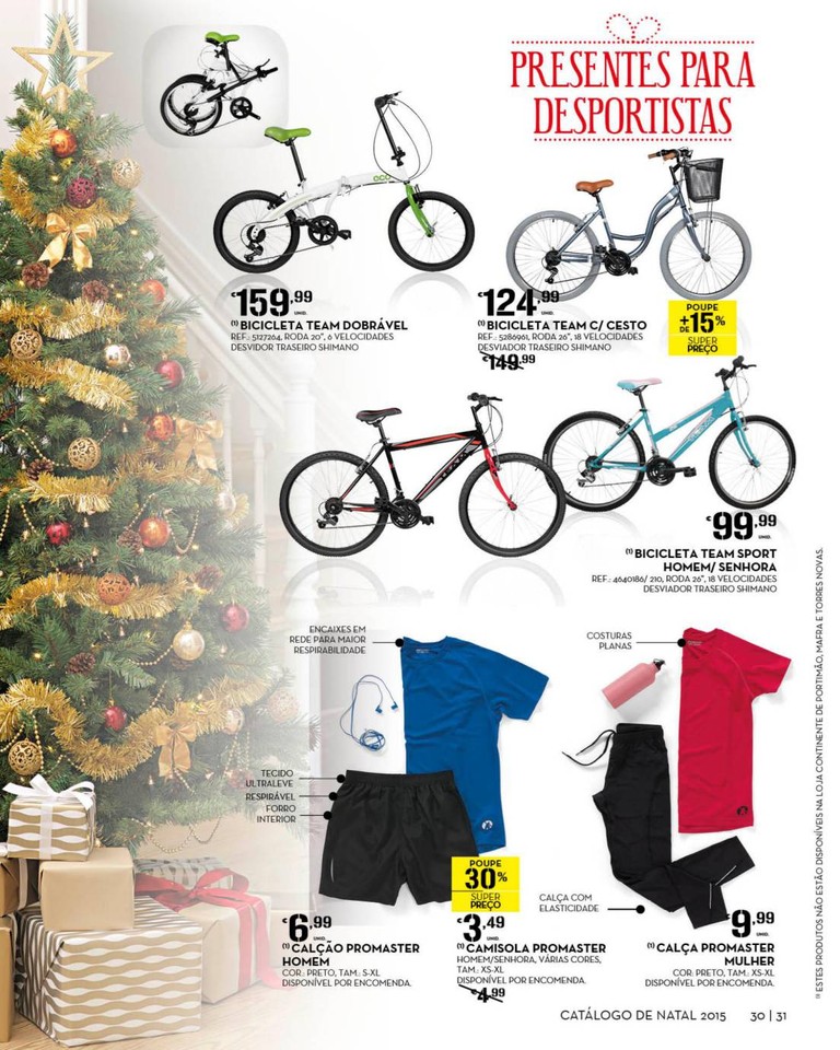 Antevisão folheto Continente especial Natal