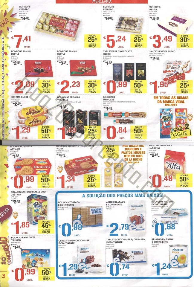 Antevisão folheto Continente 1 a 7 dez