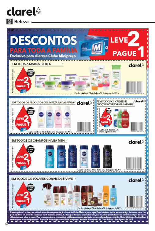 Antevisão folheto Clarel  