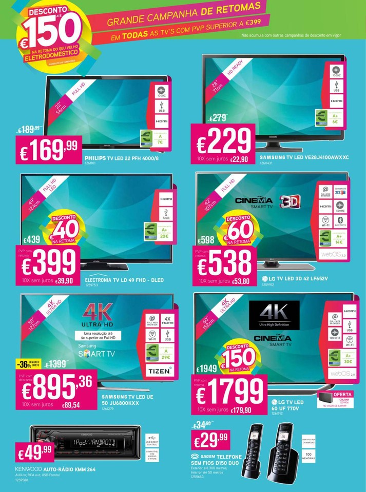 Antevisão folheto Radio Popular 