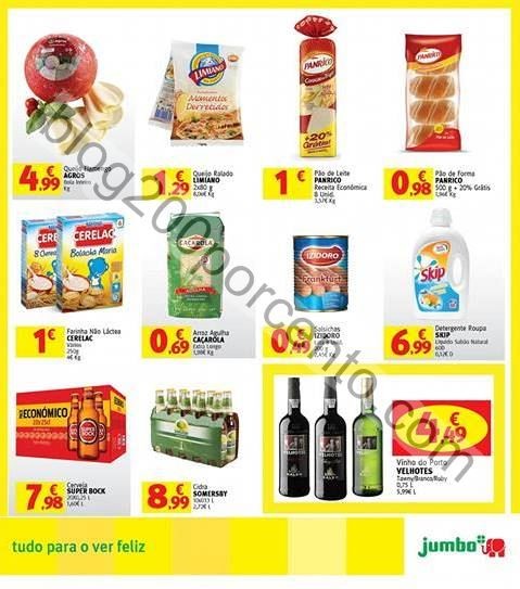 Antevisão folheto Jumbo 4a7ag Fim de Semana Jumbástico