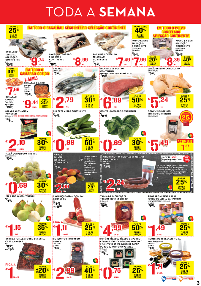 Antevisão folheto Continente 