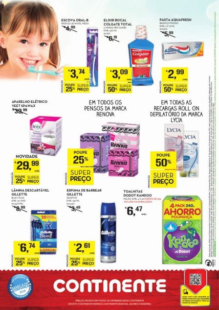 Novo folheto Continente 