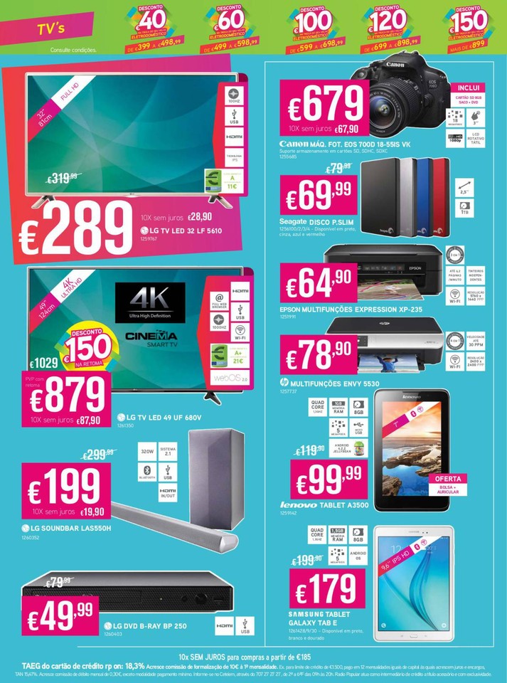 Antevisão folheto Radio Popular 