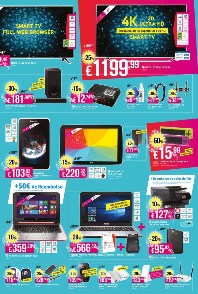 Antevisão folheto Radio Popular 