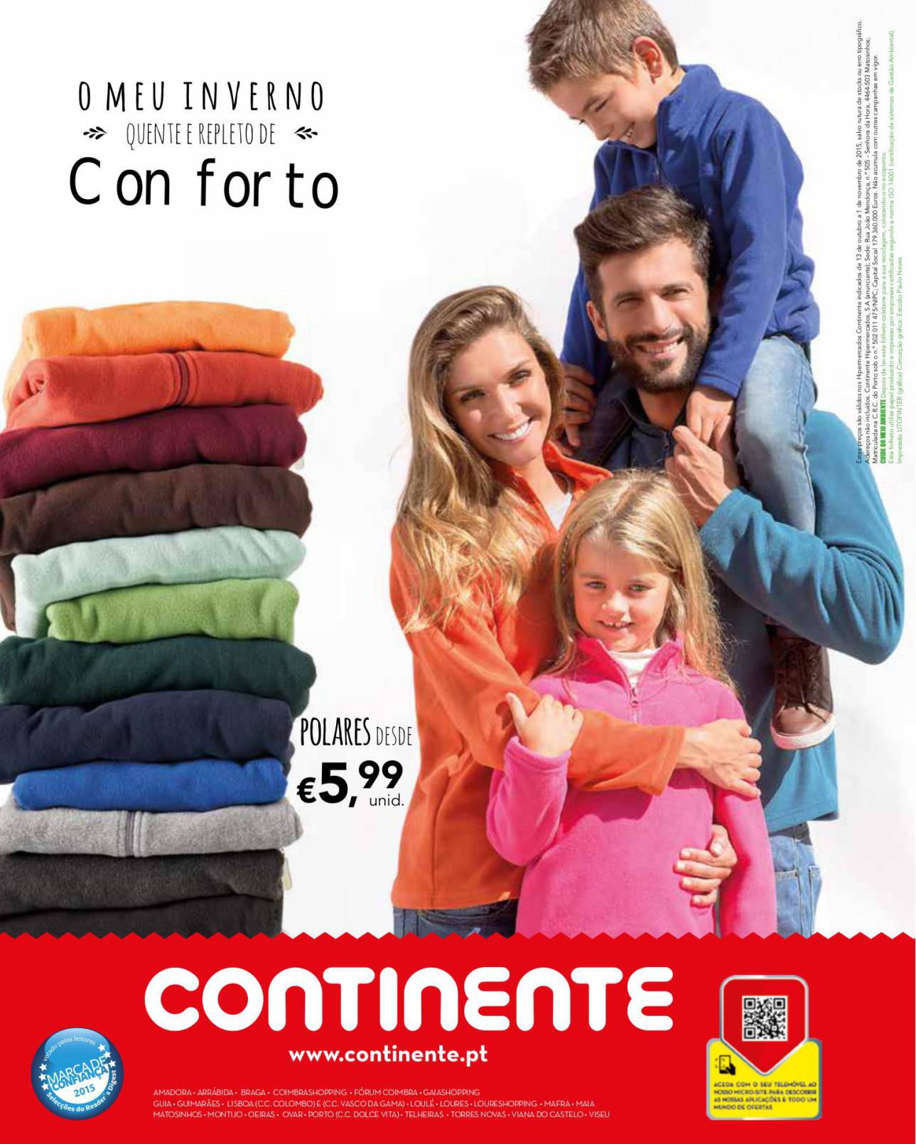 Antevisão folheto Continente especial Moda
