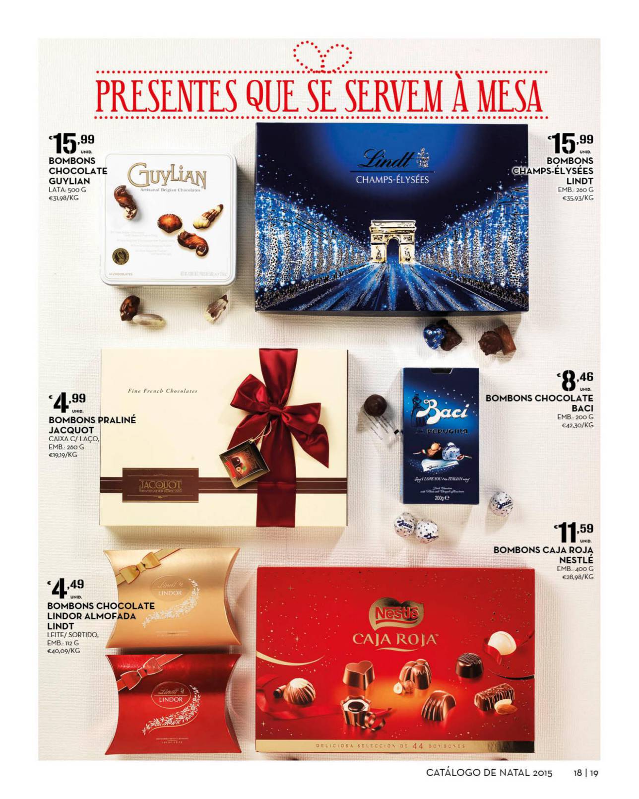 Antevisão folheto Continente especial Natal