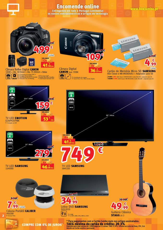 Novo folheto Jumbo Box 7 a 20 nov