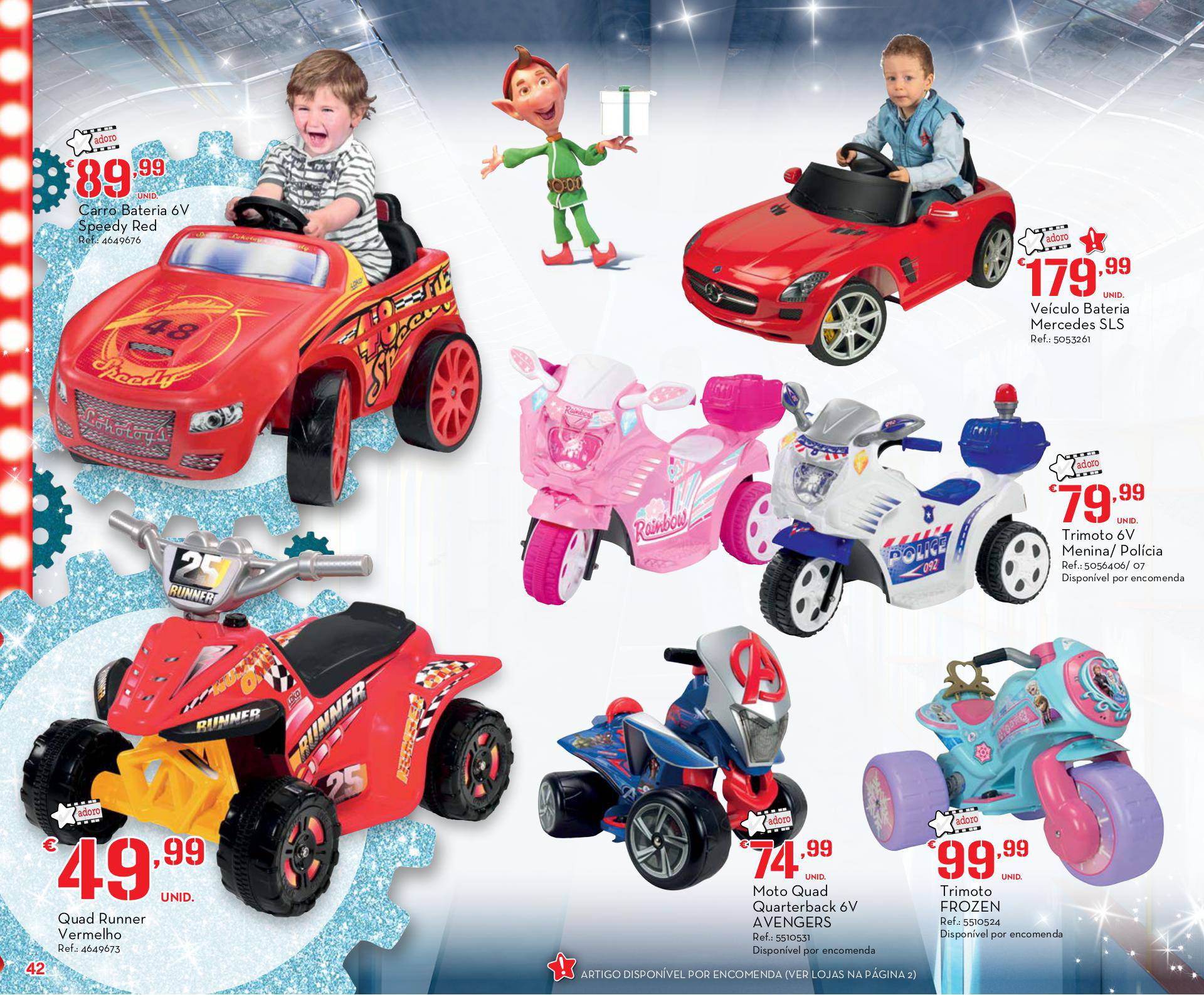 Novo folheto Continente especial brinquedos 