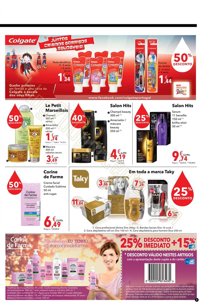 Antevisão folheto Clarel 16a29out