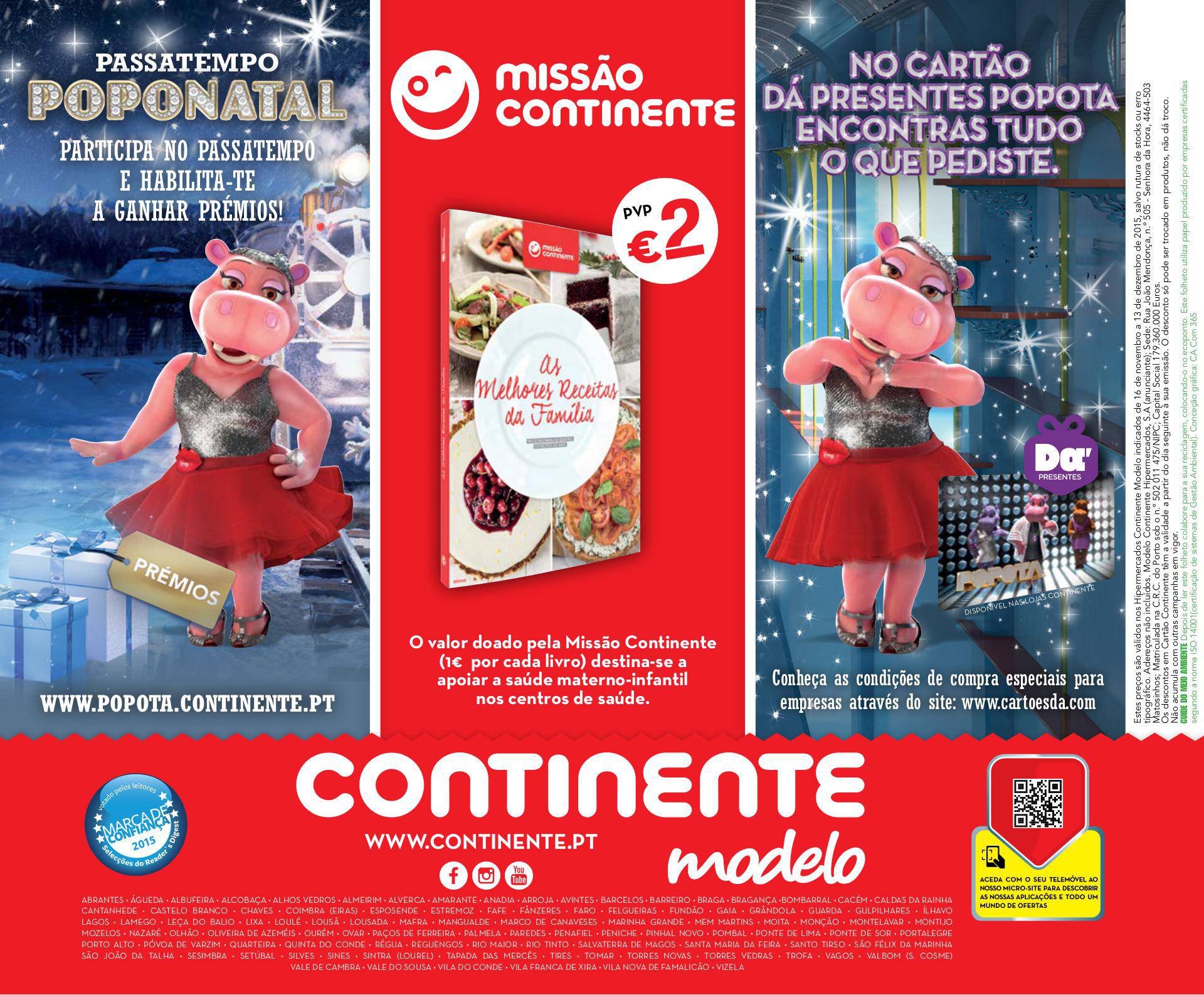 Novo folheto Continente especial brinquedos 