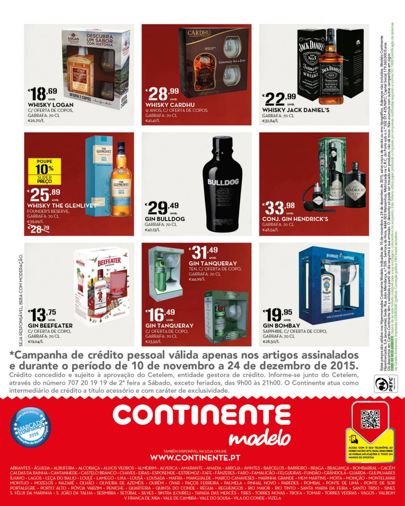 Antevisão folheto Continente especial Natal