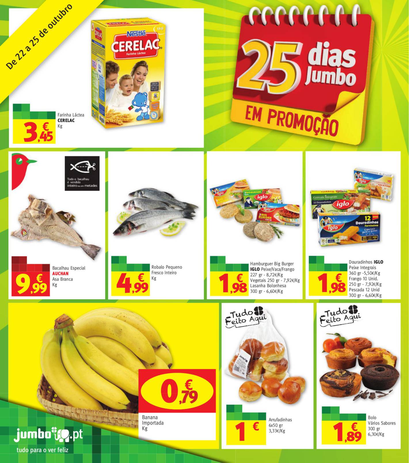 Antevisão folheto Jumbo Fim de Semana Jumbástico