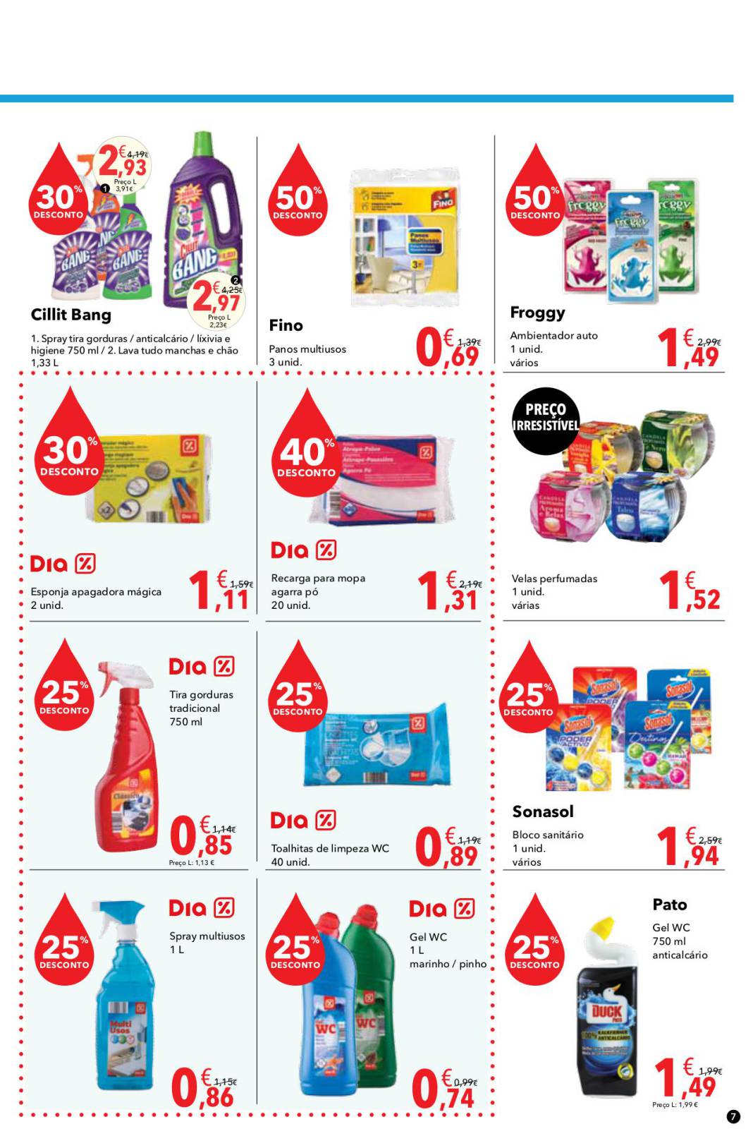 Antevisão folheto Clarel 