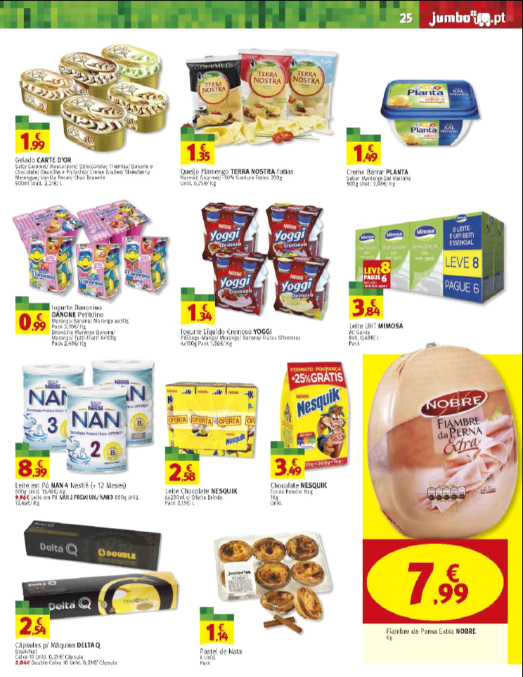 Antevisão folheto Jumbo