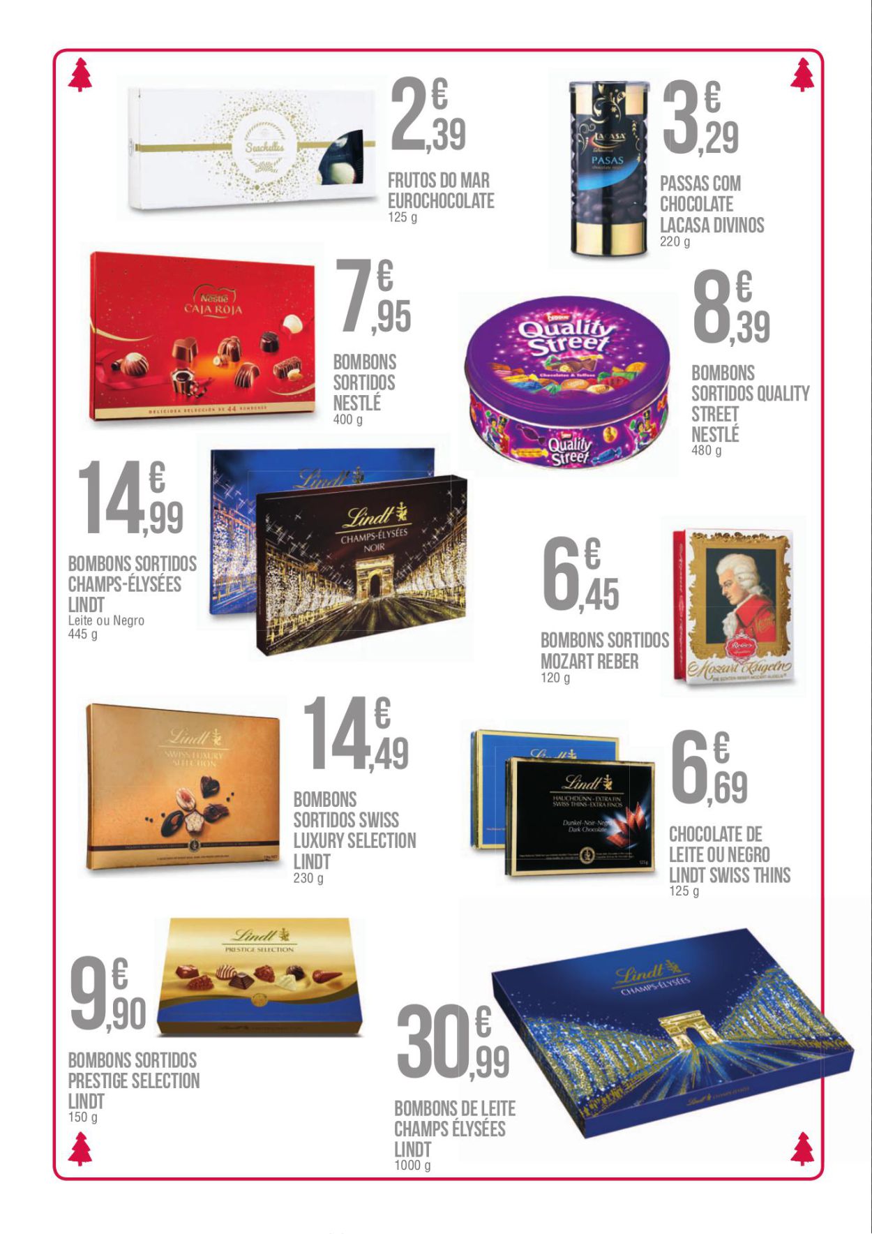 Novo folheto promoções El Corte Ingles 12a31dez