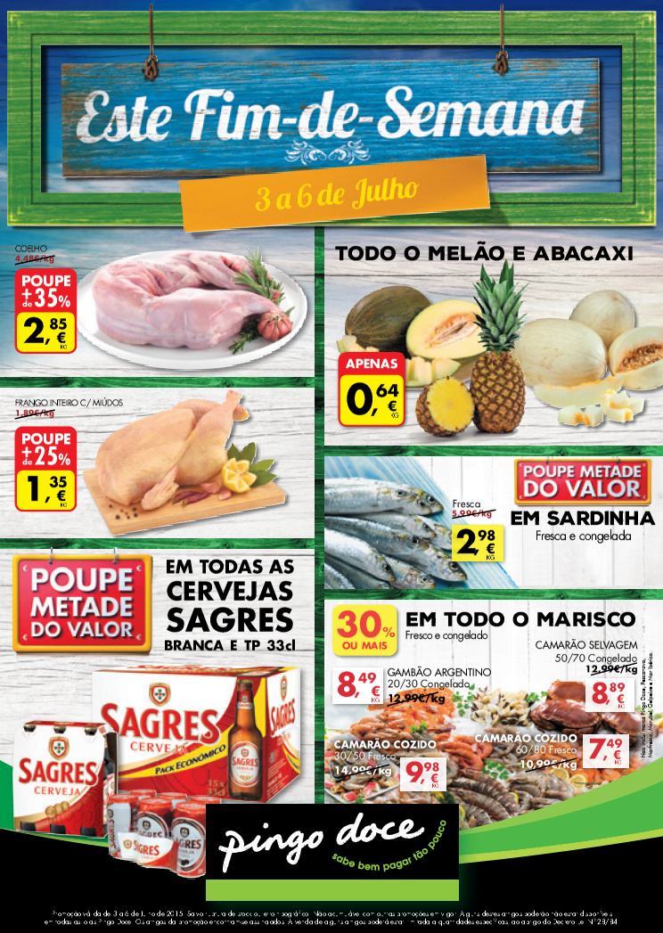 Novo folheto Pingo Doce Este Fim de Semana