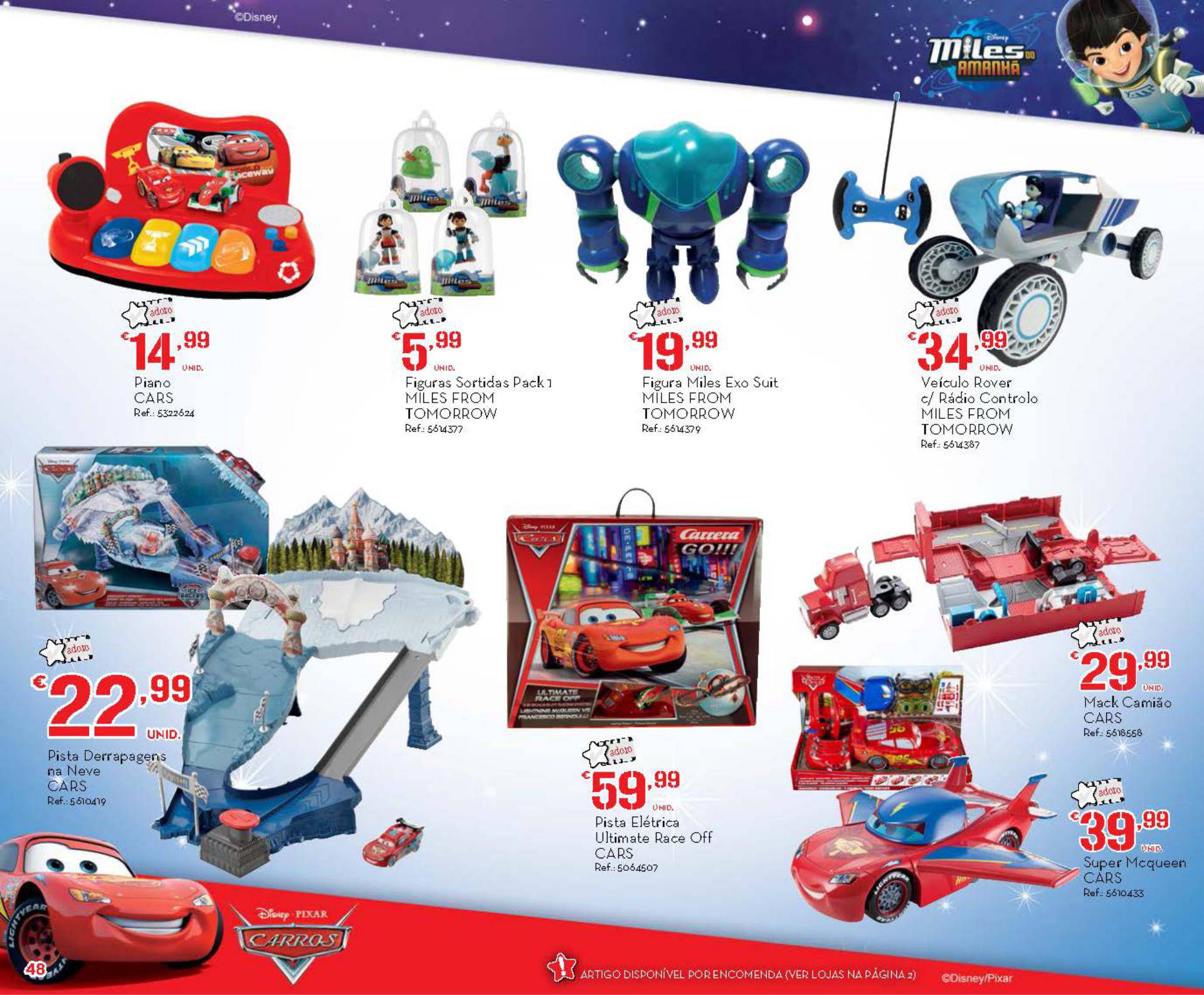 Novo folheto Continente especial brinquedos 