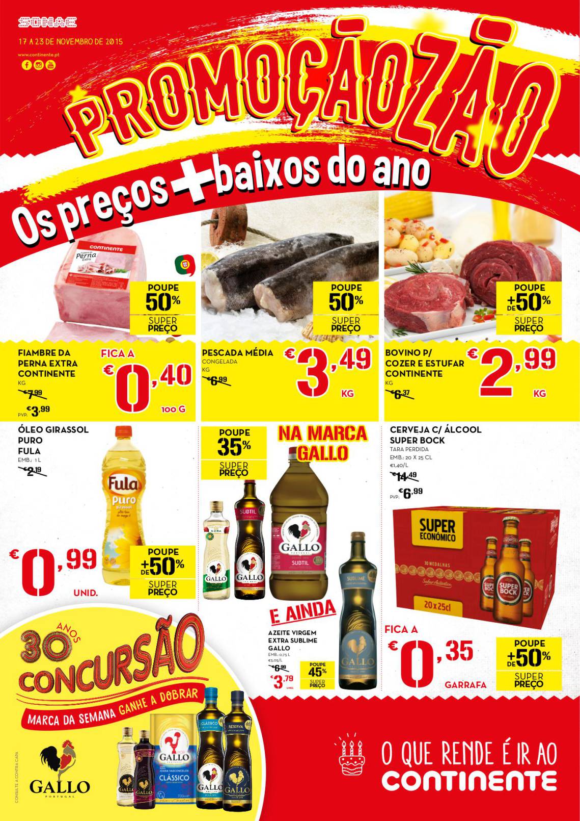 Antevisão folheto Continente 