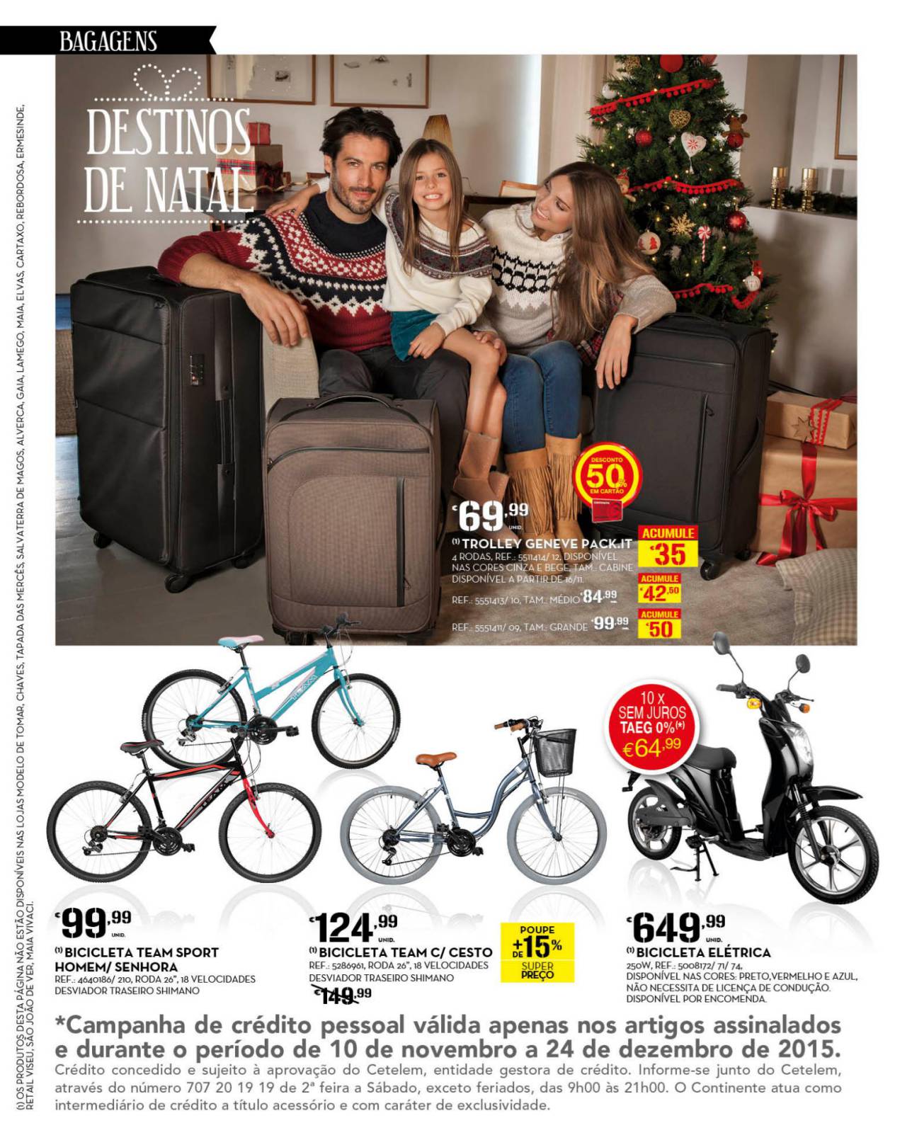 Antevisão folheto Continente especial Natal