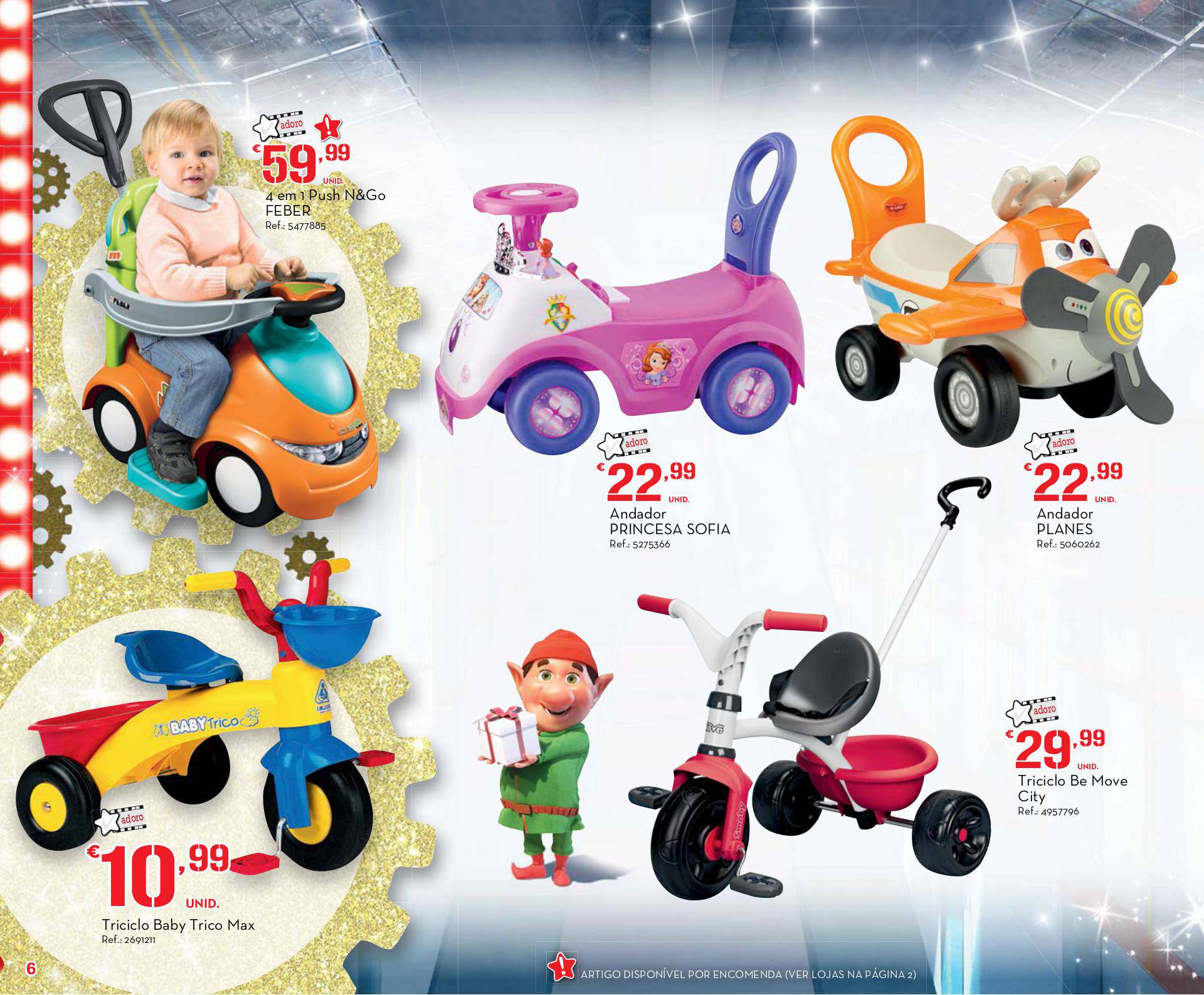 Antevisão folheto Continente especial brinquedos ilha da Madeira