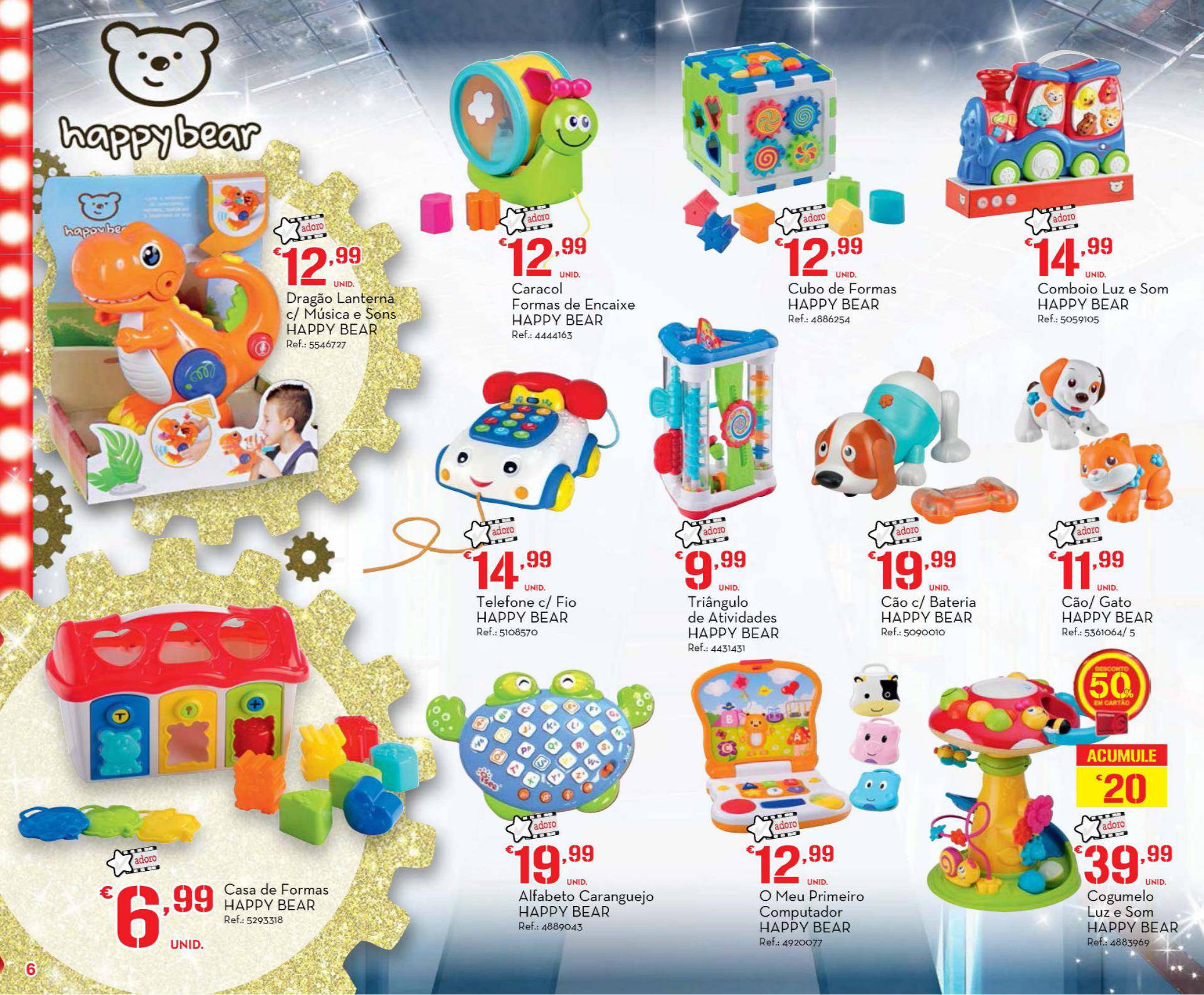 Novo folheto Continente especial brinquedos 