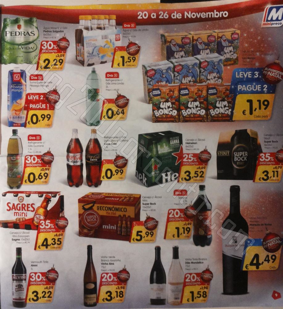 Antevisão promoções folheto Minipreço 20a26nov